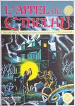 Une boite de jeu mythique (deuxième édition internationale et première édition française de « L'Appel de Cthulhu » par Jeux Descartes en  janvier 1984).