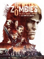 Etre ou ne pas être un zombie ? (Couverture du T1 - visuel par Bertrand Benoit - et première planche - Soleil 2021) .