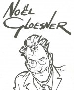 Autoportrait de Noël Gloesner Fripounet n° 1 (01/1955)