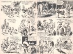 Une belle double page originale de « Captain James » par Lucien Nortier.