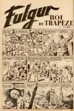 « Fulgur roi du trapèze » Hardi les gars ! n° 7 (janvier 1946).