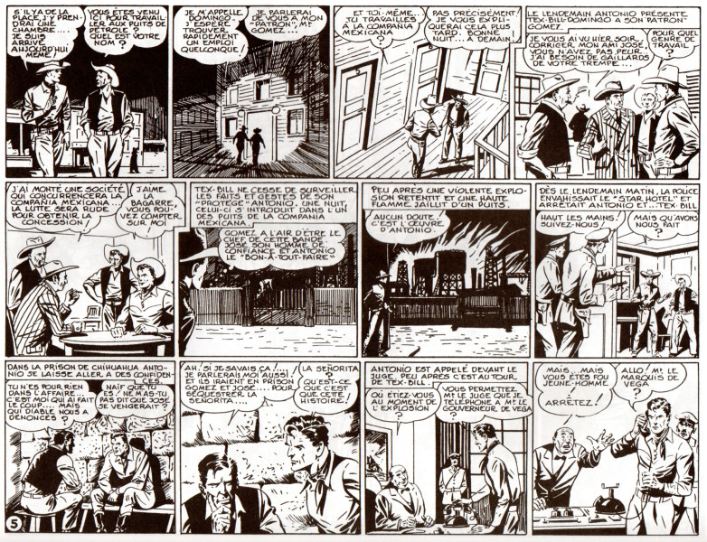 Tex Bill « L’Homme à l’oreille fendue » Dynamic n° 52 (juin 1951).