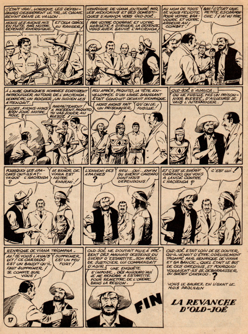 Tex Bill « Old Joë le vantard » Aventures films n° 71 (mars 1958).