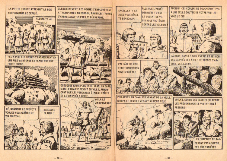 Emeric « La Bande des rapaces » Flash n° 40 (août 1962).