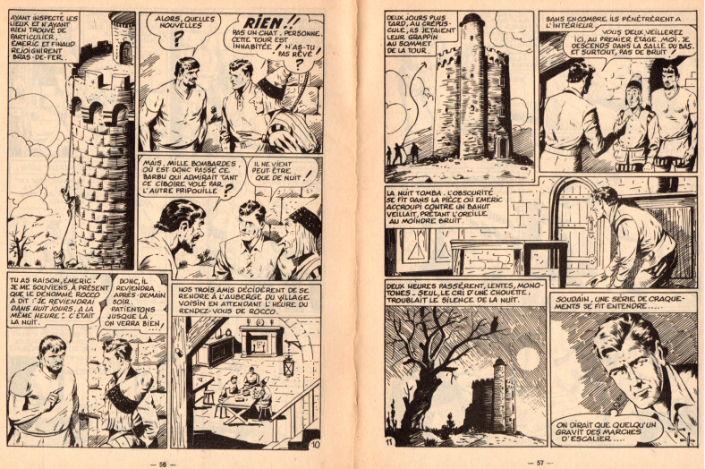 Éméric « La Tour aux fantômes » Flash n° 51 (juillet 1963).