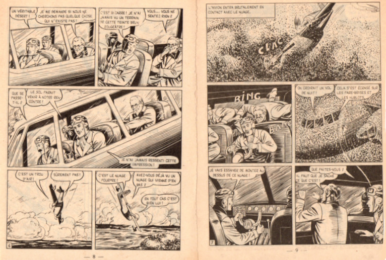« Biggles : Le Nuage pourpre » Biggles n° 22 (01/1968).