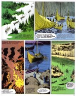 La Découverte du monde en bandes dessinées : « Des drakkars à l’ouest » n° 2 (11/1978).