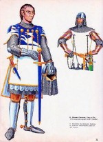 « L'Uomo, le armi, le mura, l'armamento di cuoio e ferro nel Trecento italiano » Illustrazione italiana (1974).