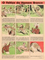 « El Hechicero de los Matabbeles » de Chicos devenu « O Feitiço Homem Branco » dans O Mosquito n° 707 (1946).