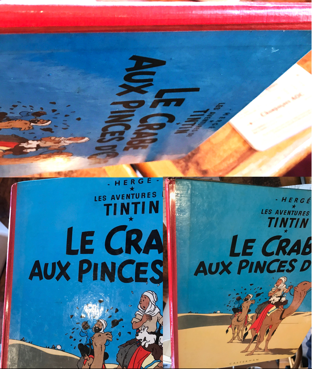 LE CRABE AUX PINCES D'OR- année 1950