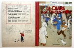 Hergé a par la suite crayonné quelques croquis sur le second plat de cet album unique.