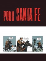 Quatrième partie de la page 1 de « Piste pour Santa Fe » - découpée en quatre strips - dans la nouvelle intégrale « Ringo ».
