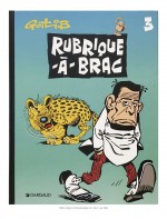 Burp, en couverture d'une édition limitée de la « Rubrique-à-brac » T3 (Dargaud 1999-2022).