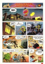 « Monster Hôtel » - dessin Pierre Tranchand - Le Journal de Mickey n° 2379 (21/01/1998).
