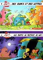« Les Gum’s » — dessin Pierre Tranchand — couvertures T1 et 4