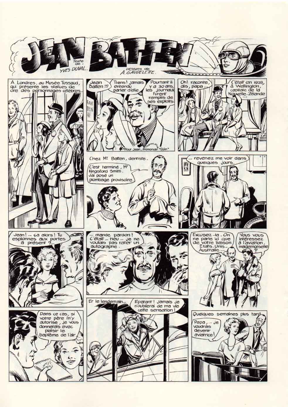« Jean Batten » Line n° 288 (14/09/1960).
