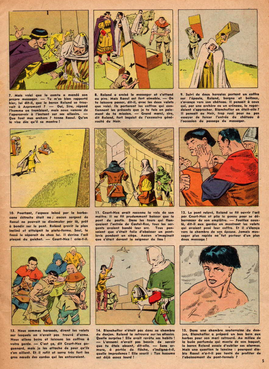 « Roland de Castel Roc » Francs Jeux n° 382 (15/04/1962).