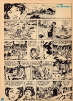« À l’île de Robinson » Lisette n° 26 (21/07/1968).