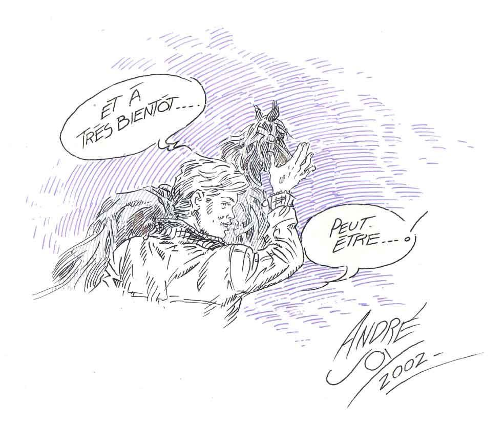 « À bientôt ! » dessin original (2002).