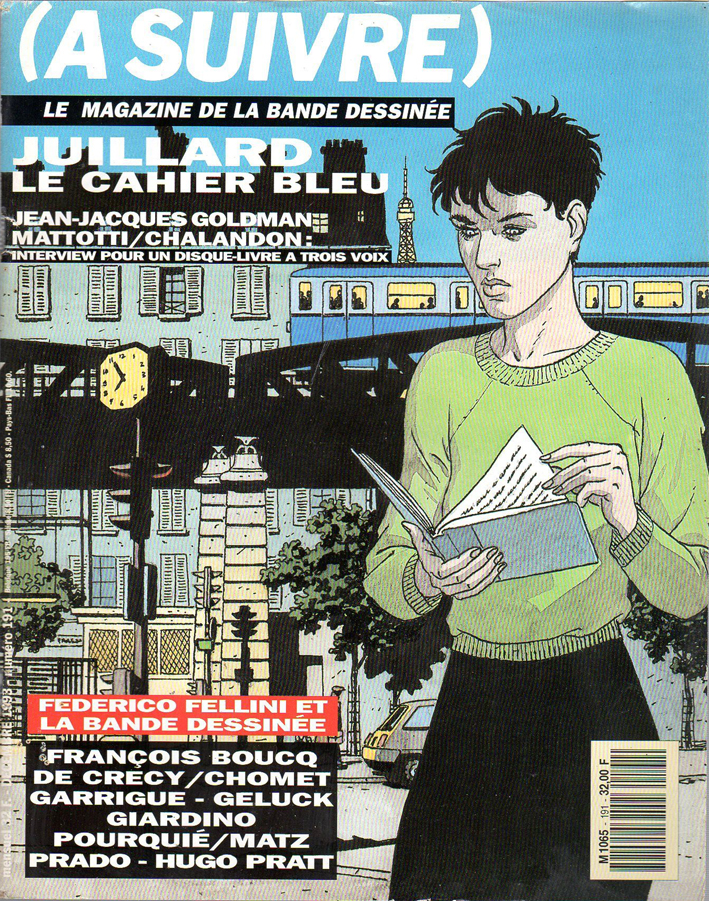 Couverture pour (A suivre) n° 191 (décembre 1993).