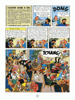 Sur la piste de Tchang... (page 2 de « Tintin au Tibet » - Casterman 1960).
