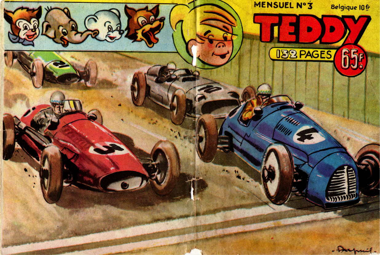 Teddy, couverture n° 3 (octobre 1955).