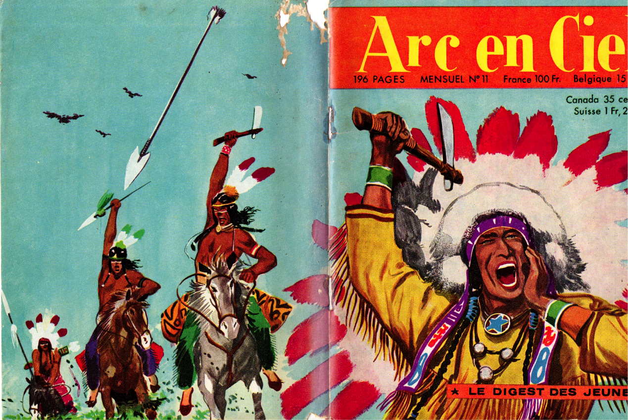 Arc-en-ciel, couverture n° 11 (avril 1958).
