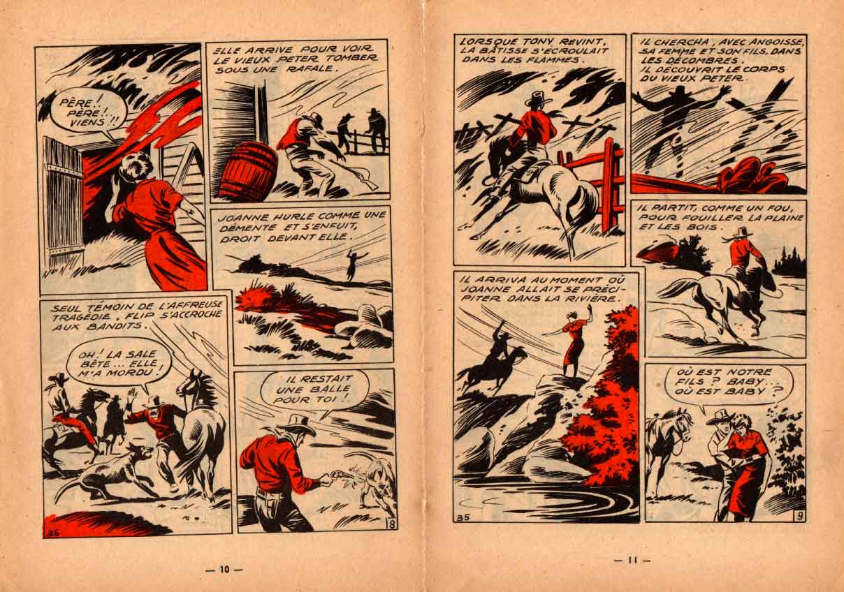 « Zorro » Zorro n° 15 nouvelle série (03/1957).