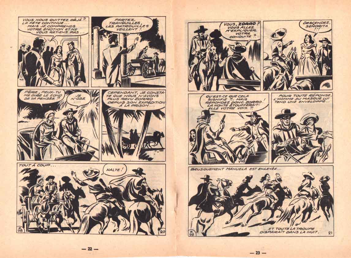 « Zorro » Zorro n° 98 (07/1963).