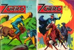 Couvertures Zorro 140 et 141 (02/1967).