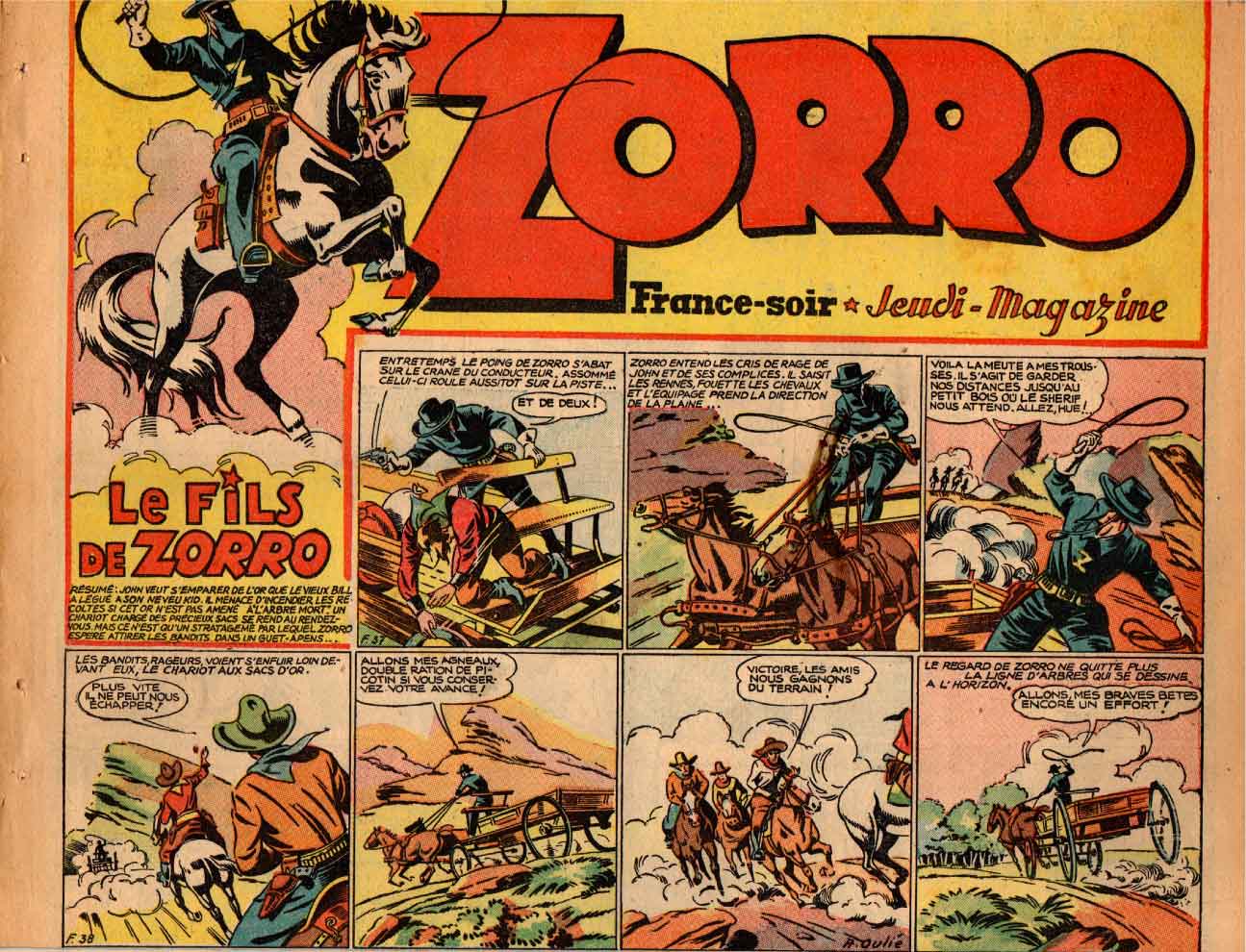 « Zorro » Zorro n° 120 (09/08/1948).
