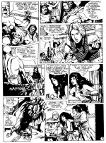 Page 5 du premier épisode de « Kabur » par Luciano Bernasconi et Claude-Jacques Legrand.