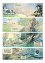 Il était une fois trois moulins... (planche 1 - "éd. D. Maghen 2023).