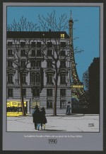 Paris (sérigraphie pour la galerie Escale, 1990).