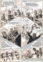 Une autre planche originale de « Novopolis » (1982).