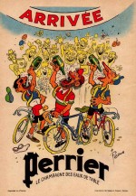 Publicité Perrier (années 1950–1960).