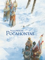 Couvertures pour « Pocahontas » et « Naufrageurs » (éd. D. Maghen, 2022 et 2023), précédents ouvrages des auteurs.