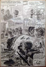 Planche originale de « Novopolis » (1982).