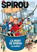 Couverture du journal Spirou n° 4473-4474 (3 janvier 2024), lançant la prépublication.