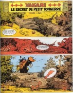 « Yakari T6 : Le Secret de Petit Tonnerre » par Derib et Job, chez Casterman (1981).