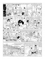 Encrage et mise en couleurs pour la planche 2 du « Gardien du Nil » (Casterman, 2024).