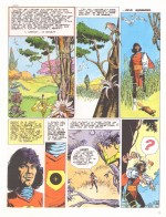 Première page du « Vagabond des limbes » en album Hachette (1er trimestre 1975).