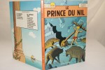 Couverture  du « Prince du Nil » et première apparition de Qaâ (Casterman, 1974).