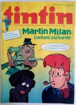 TINTIN 216 couv MARTIN MILAN